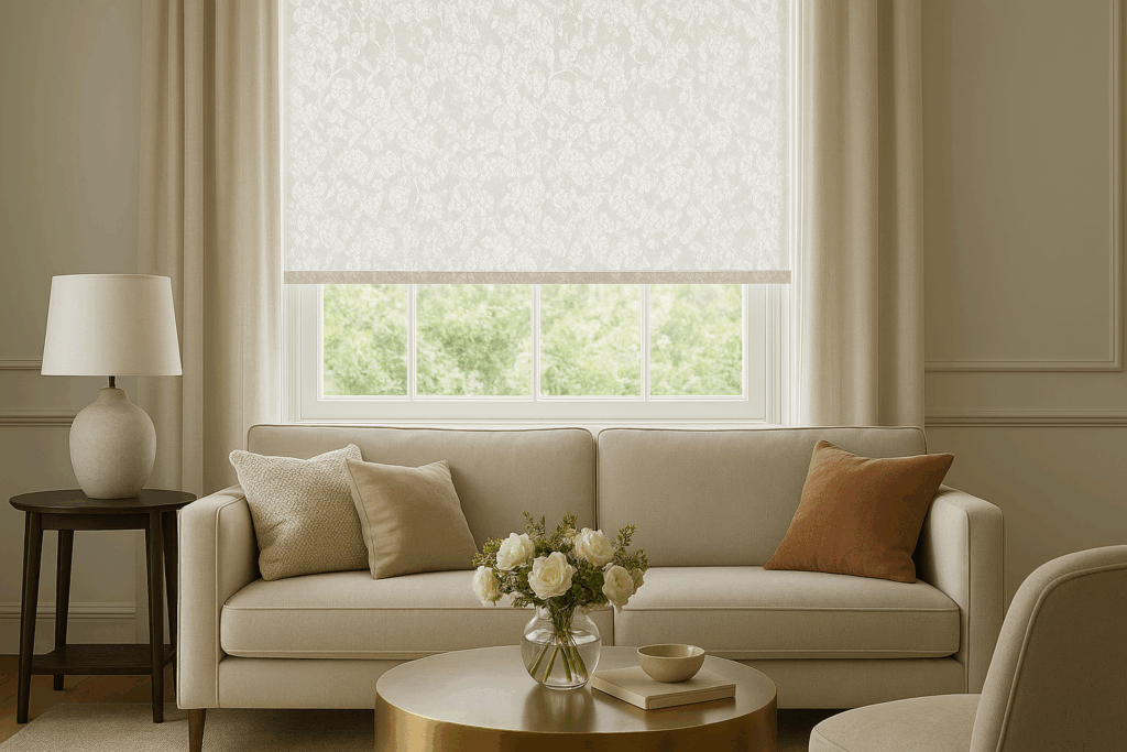 Lace Roller Blinds for Windows