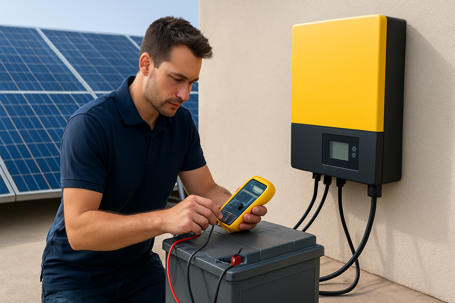 Solar Battery Maintenance