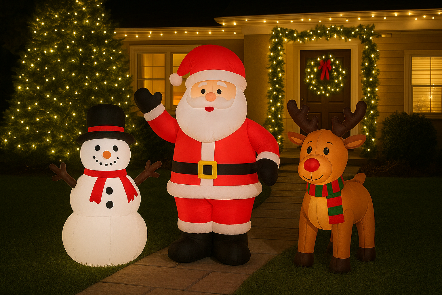 outdoor christmas decorations