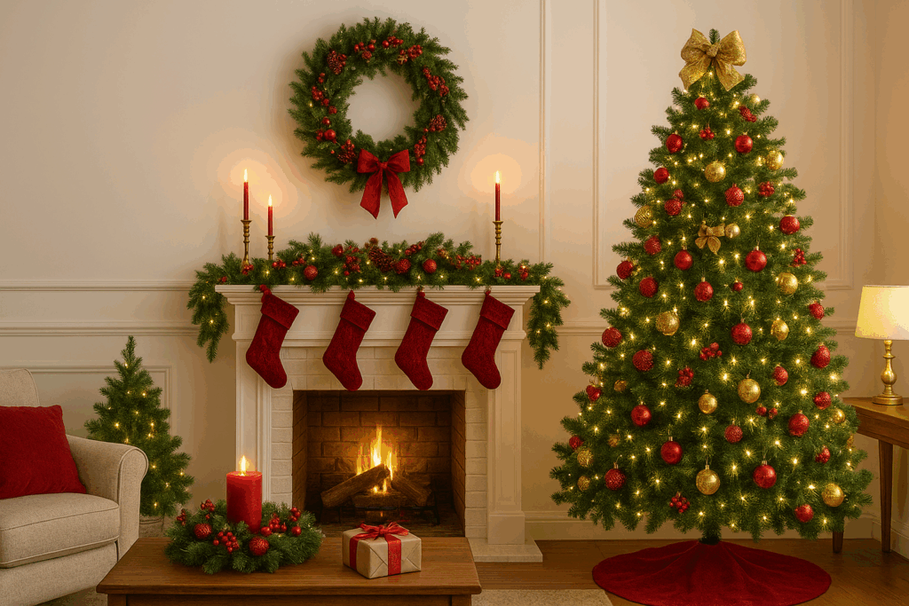 christmas house decorations