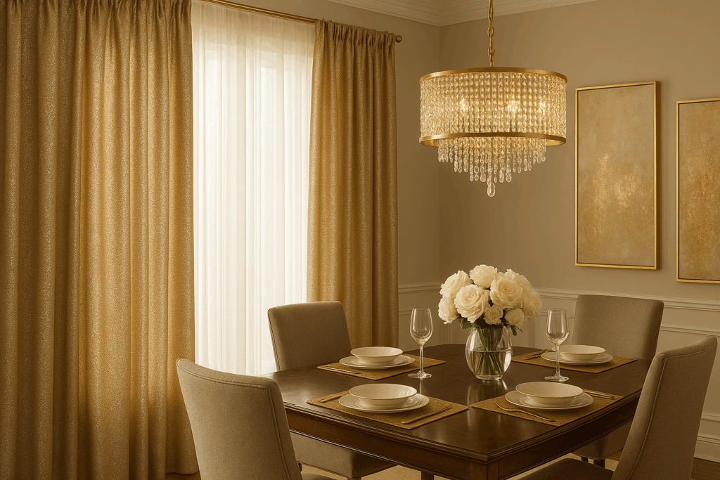 dining room curtains