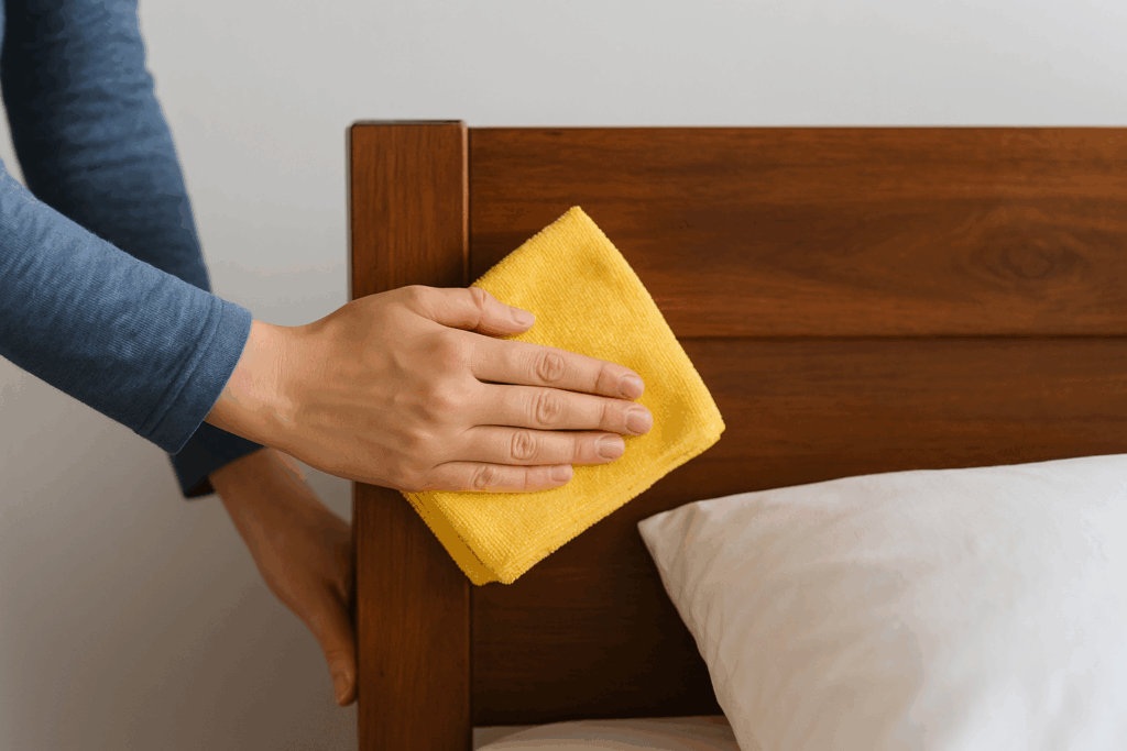 wooden beds maintenance