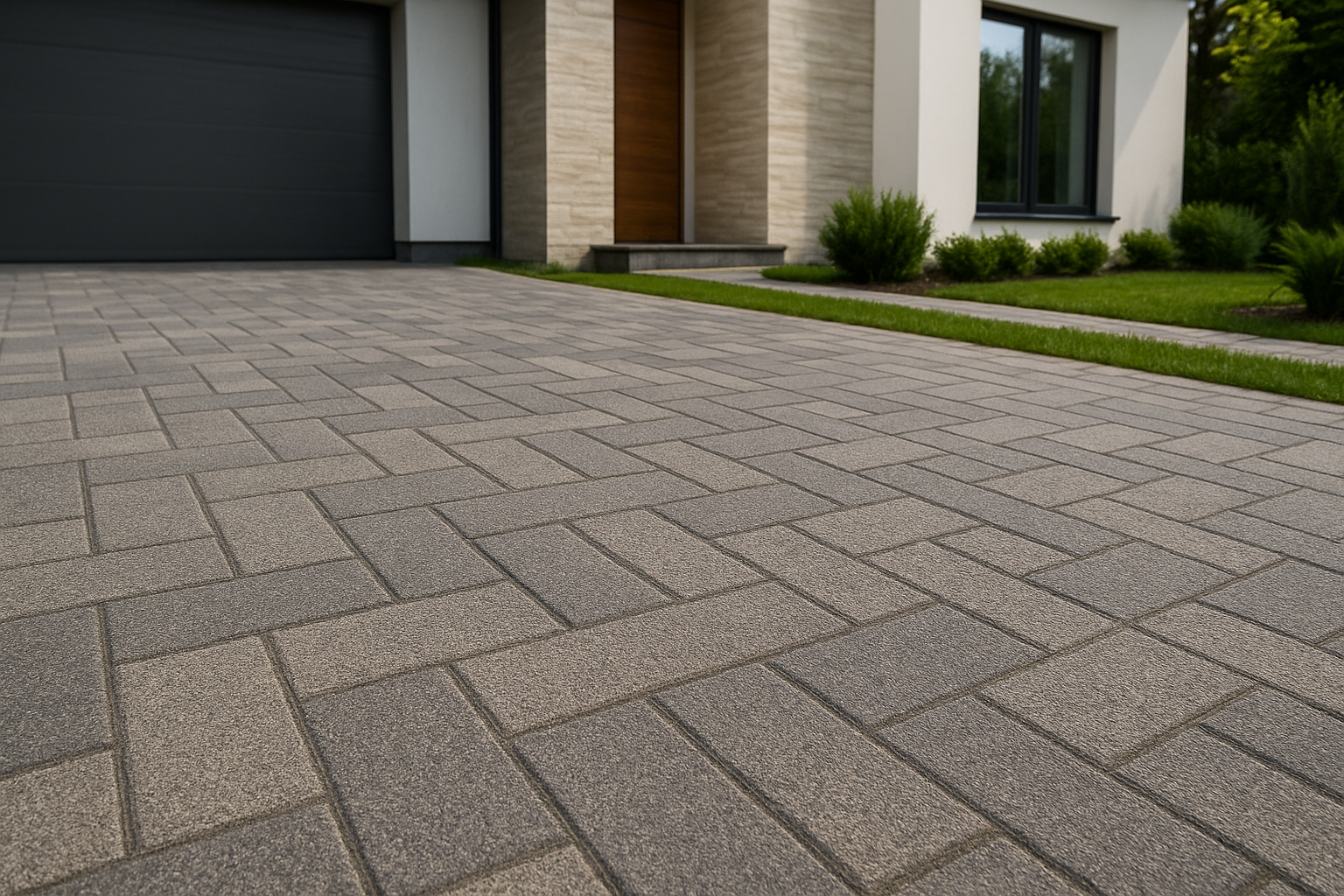 parking tiles design at home