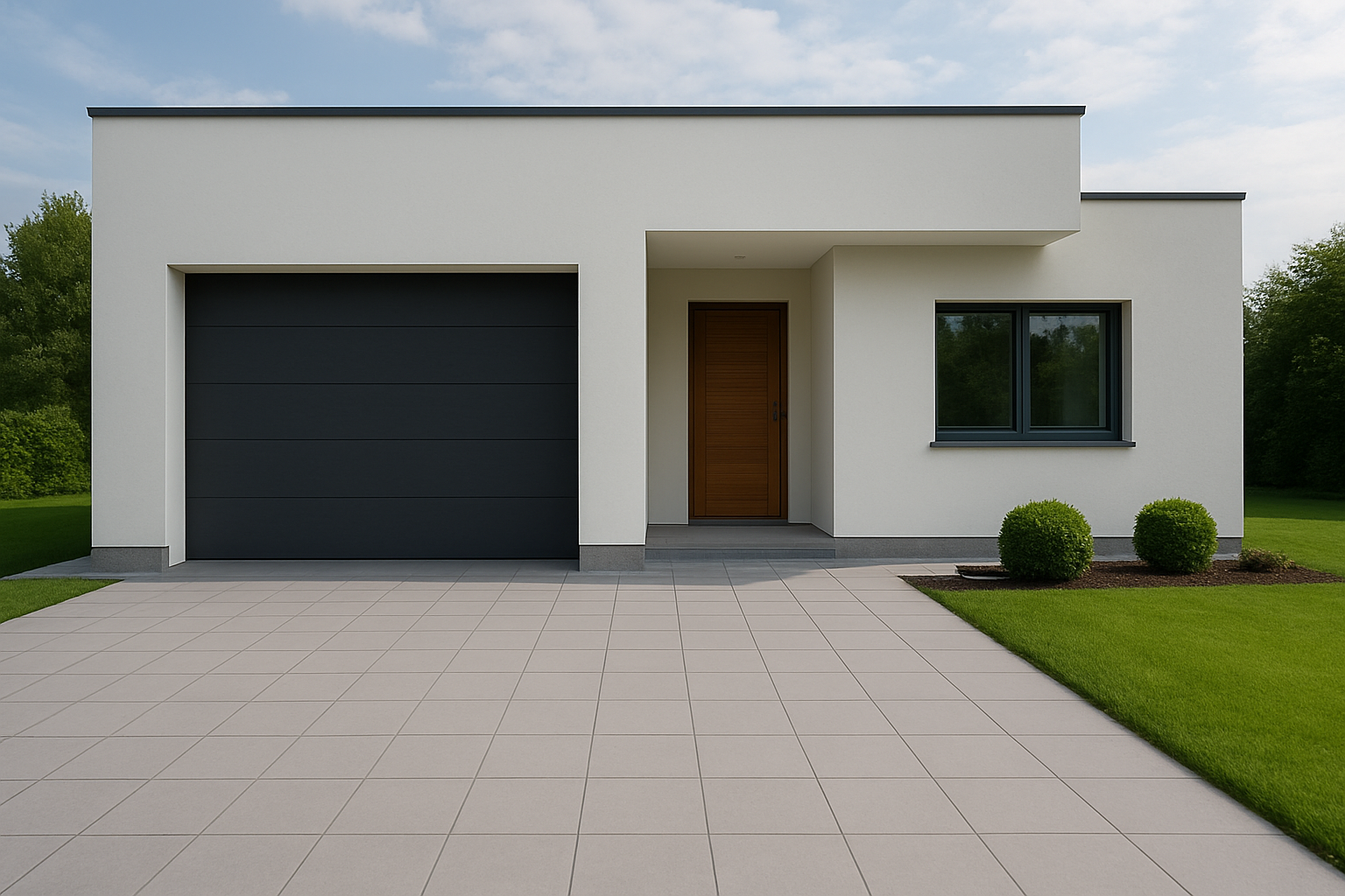 parking tiles design at home