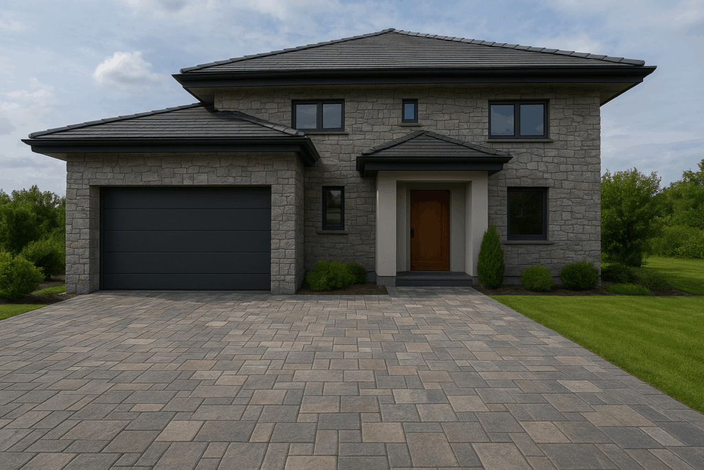 parking tiles design at home