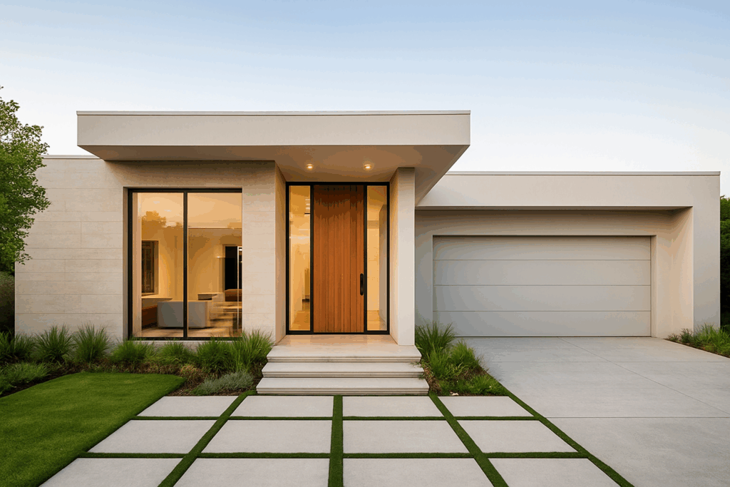 single floor house design