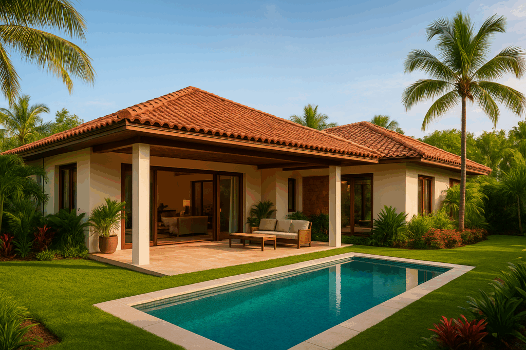 single floor house design