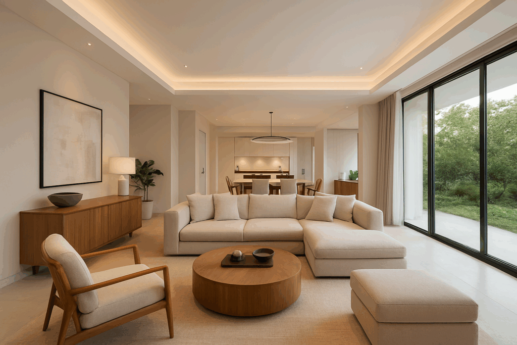 single floor house design