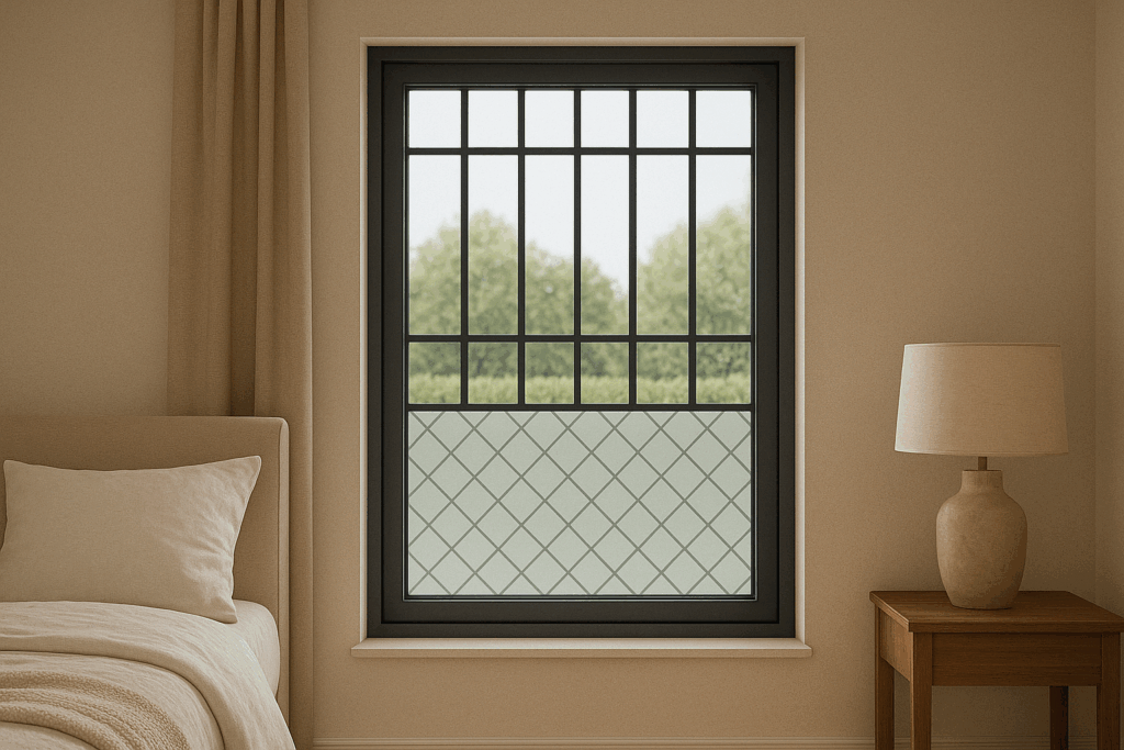modern window grill design
