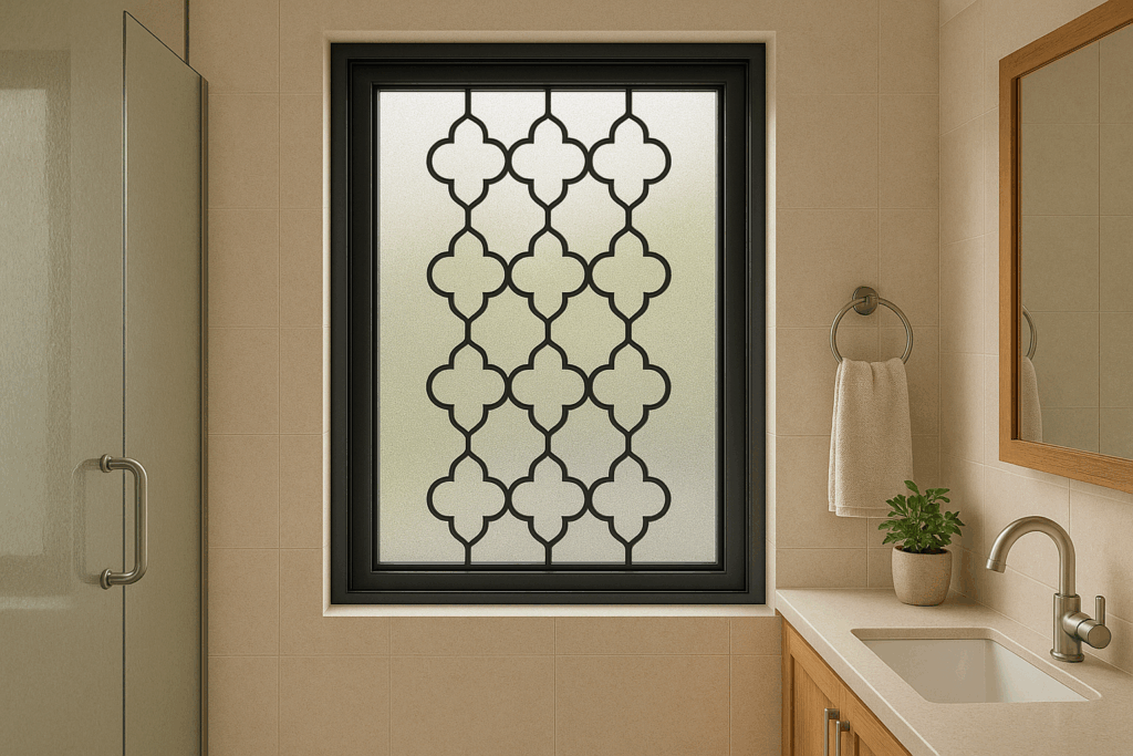 modern window grill design