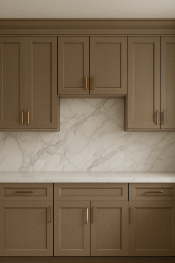Marble Slab Backsplash
