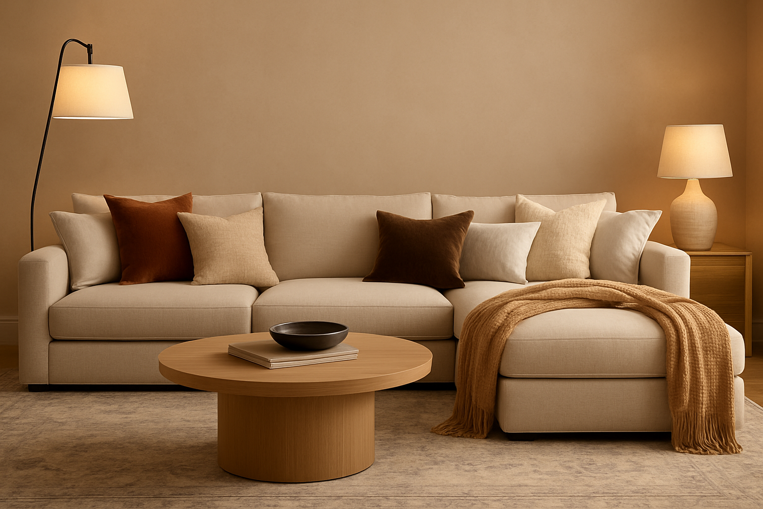 Add a Throw Blanket for Warmth and Style