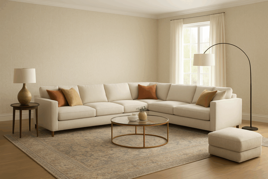living room l shape sofa