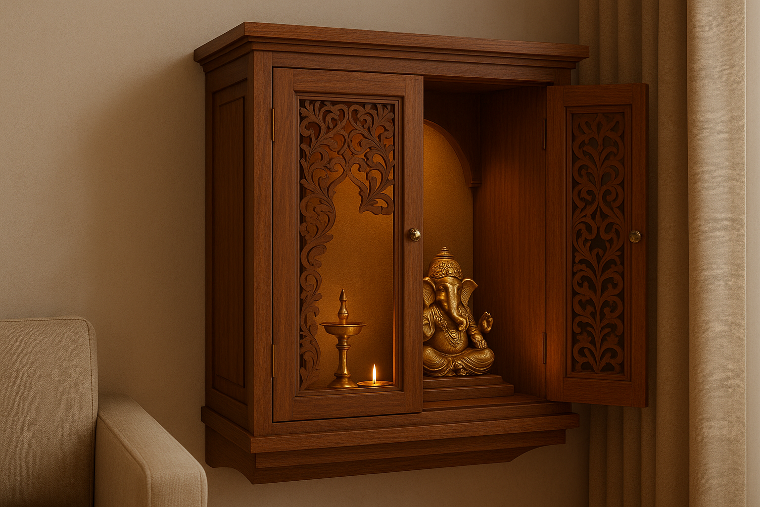small pooja room designs for home