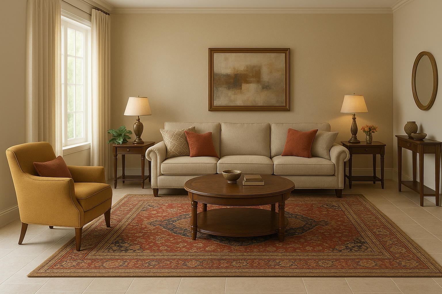 middle class drawing room design