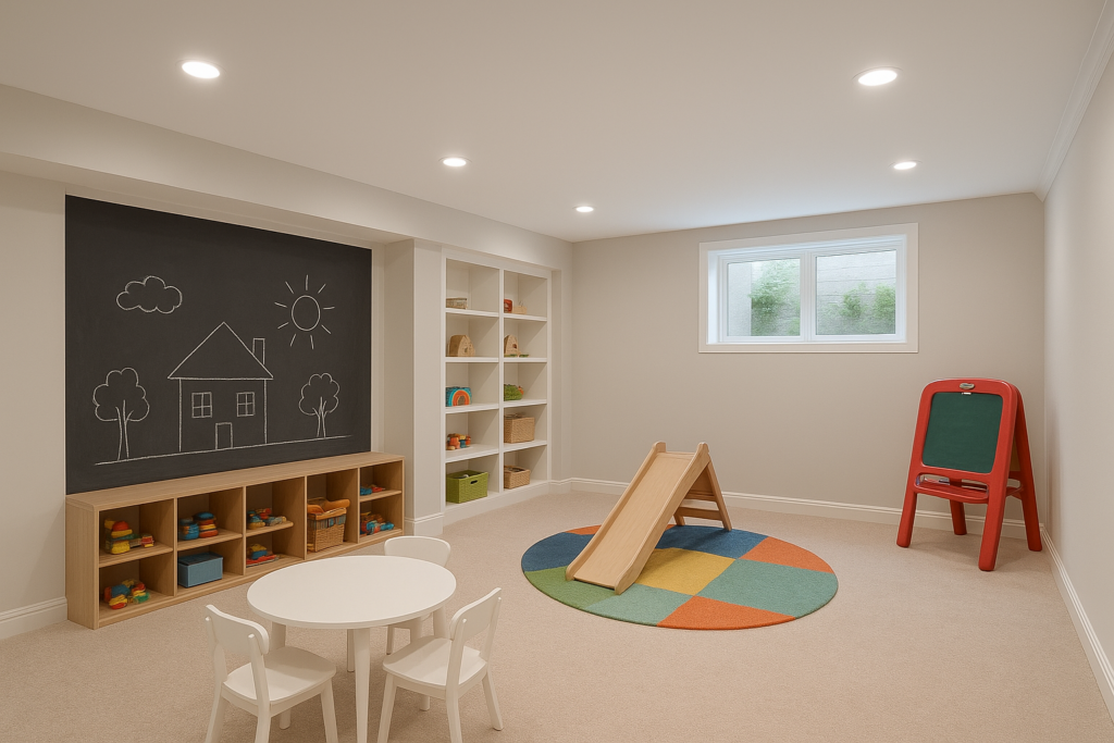 Basement Ideas for New Homes