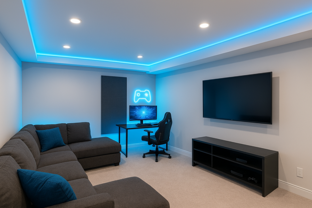 Basement Ideas for New Homes