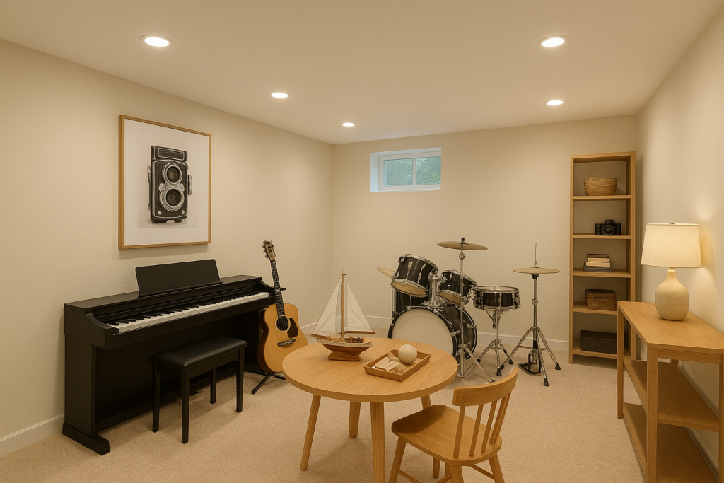 A Music or Hobby Room