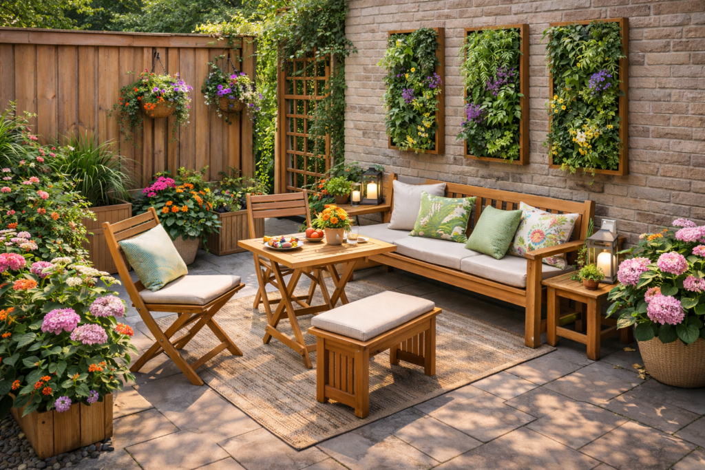Designing Small Backyards with Smart Furniture Choices