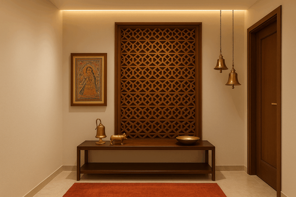 Indian Traditional Touch with Modern Minimalism