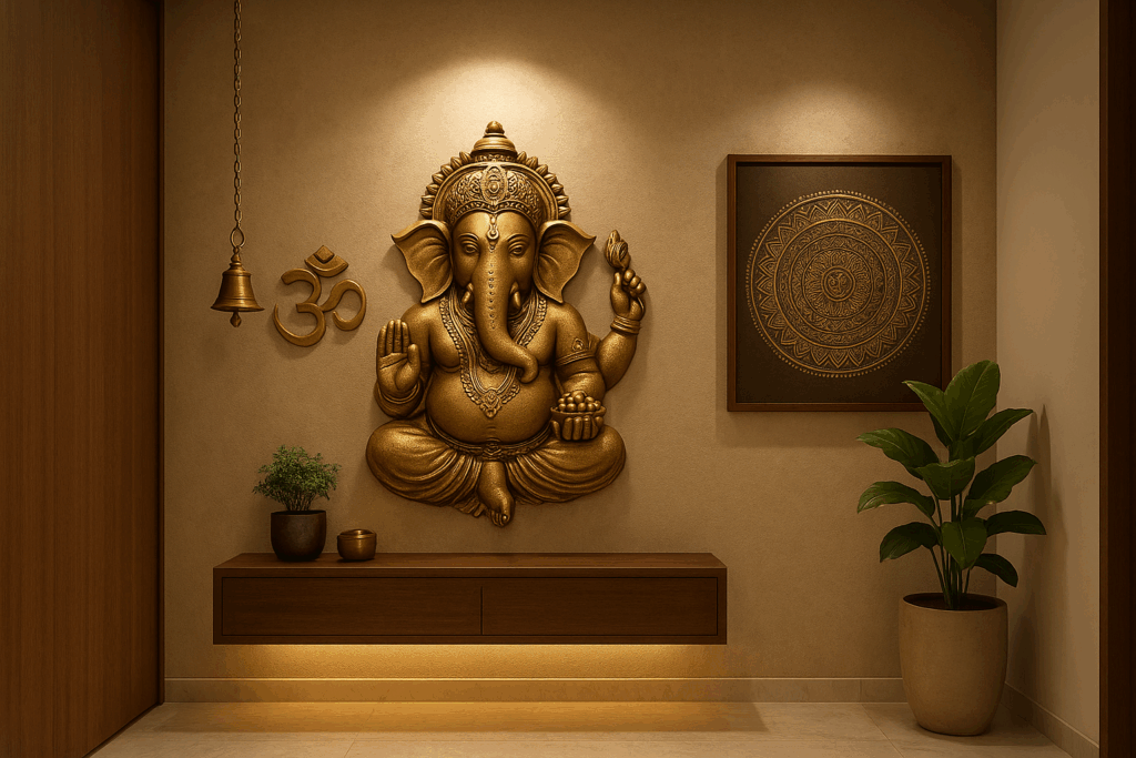 Spiritual Entrance Wall Designs