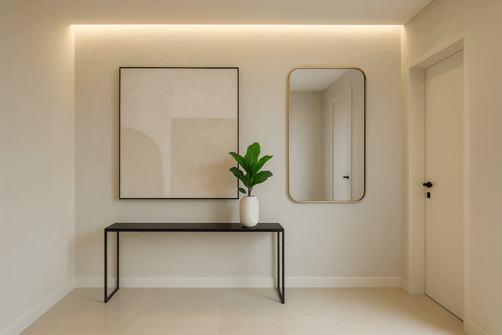 Minimalist Entrance Walls for Modern Homes