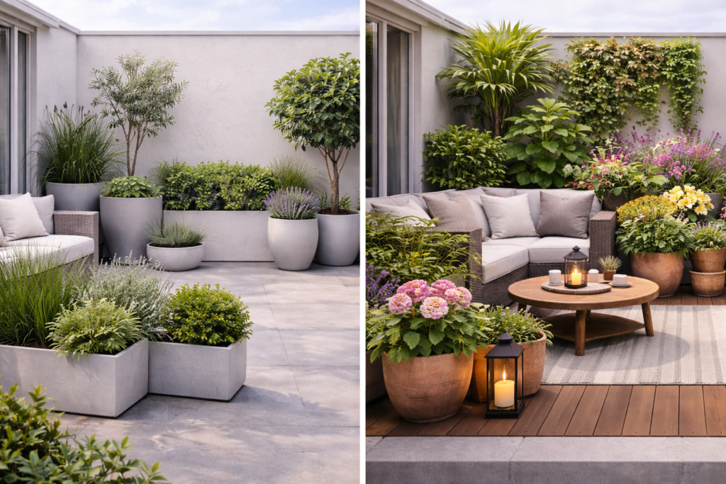 Stylish Containers and Planters