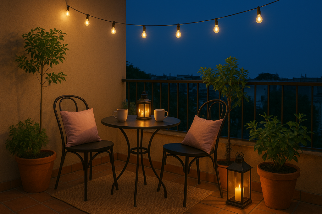 Café-Style Mini Terrace