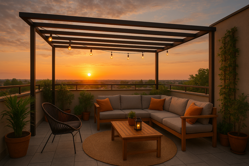 low cost simple rooftop design