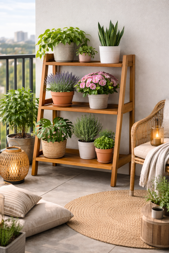 Wooden Plant Stands