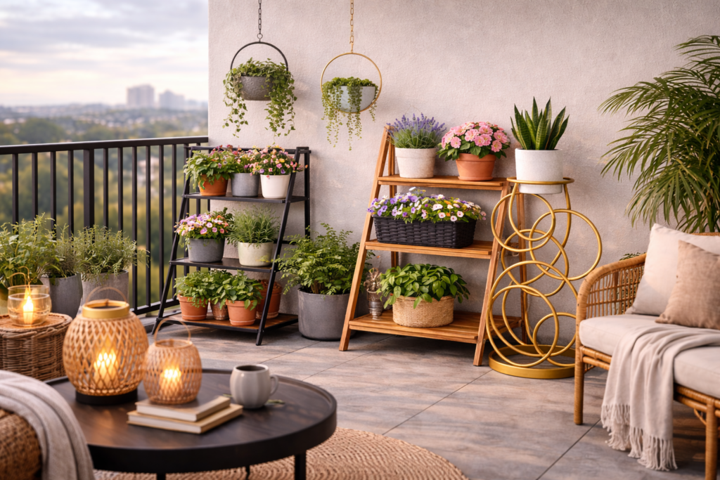 Mixing and Matching Plant Stands