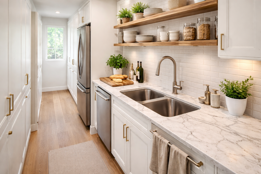 Galley Kitchen Integration