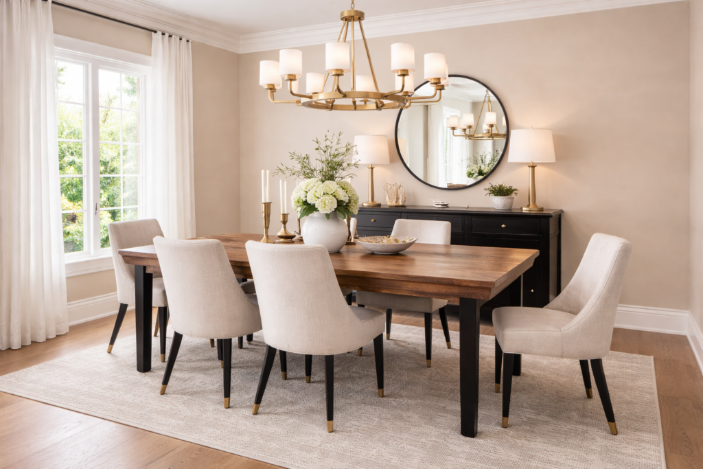 Dining Area Styling