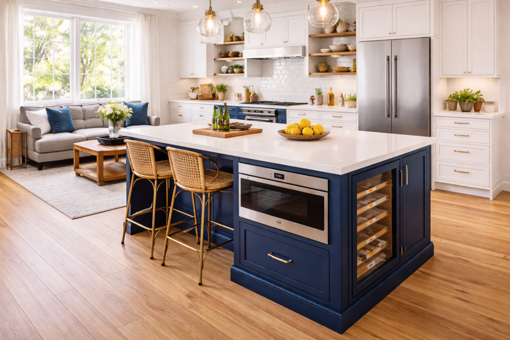 Built-In Appliances for Convenience