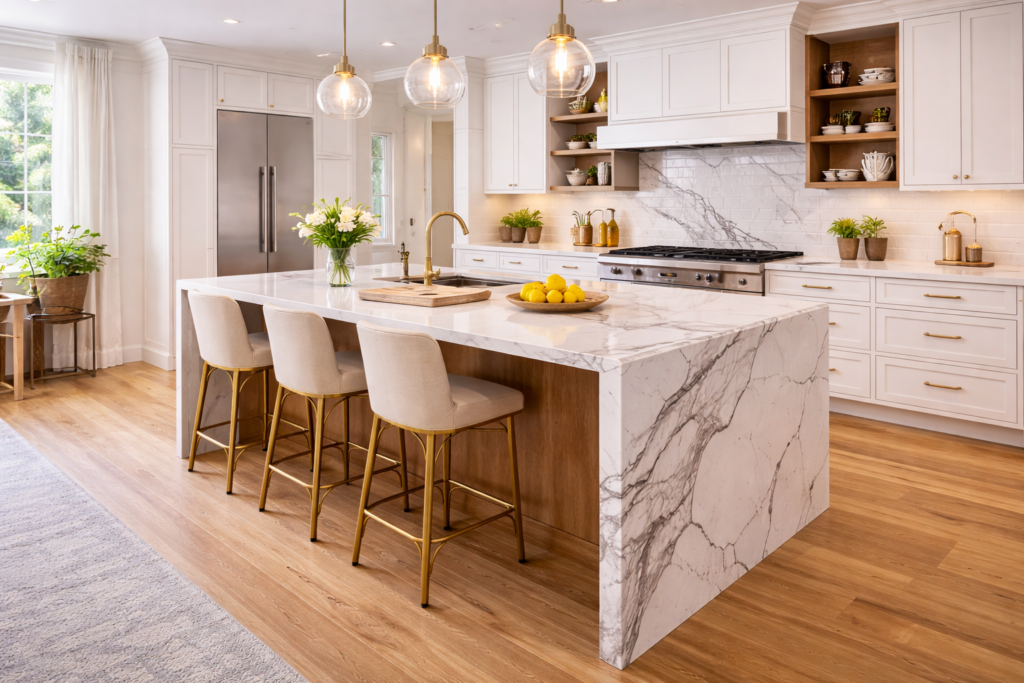 Waterfall Countertops