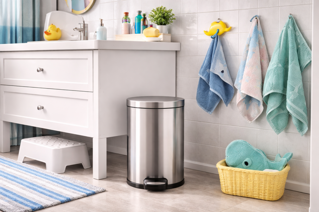 Bathroom Trash Bins