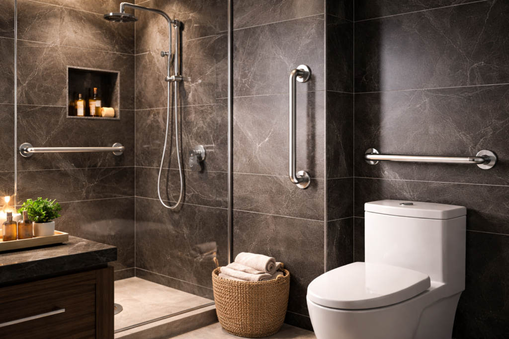 Stainless Steel Grab Bars