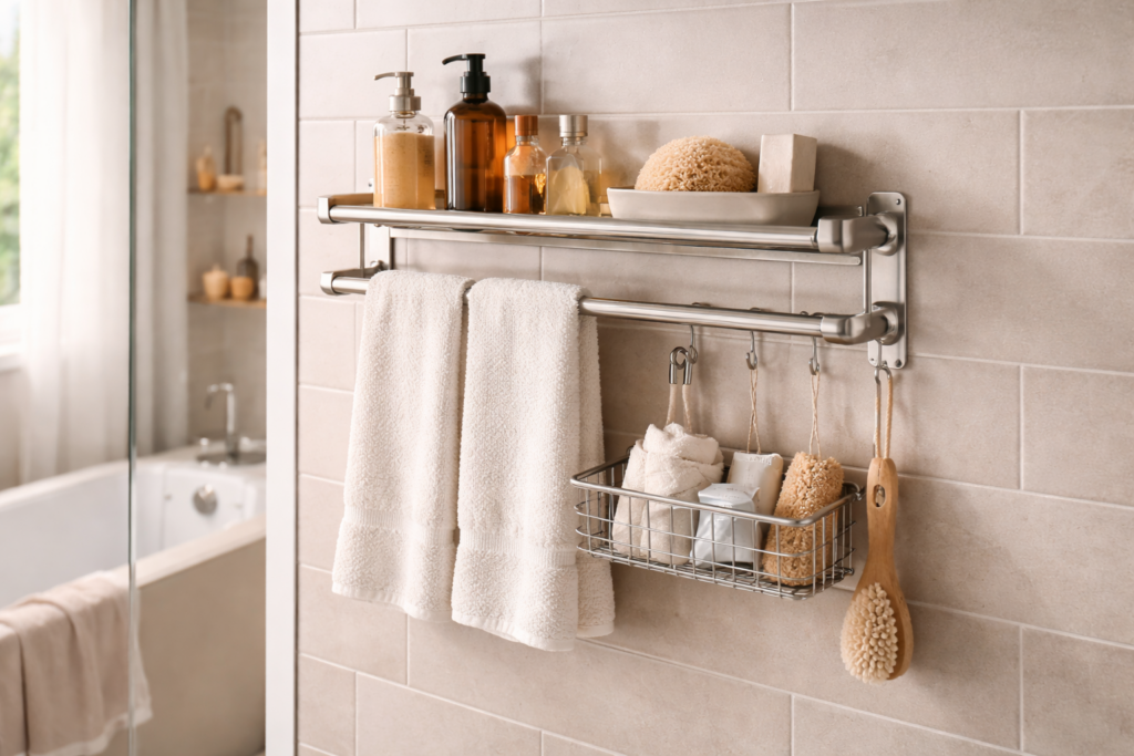 stainless steel bathroom accessories