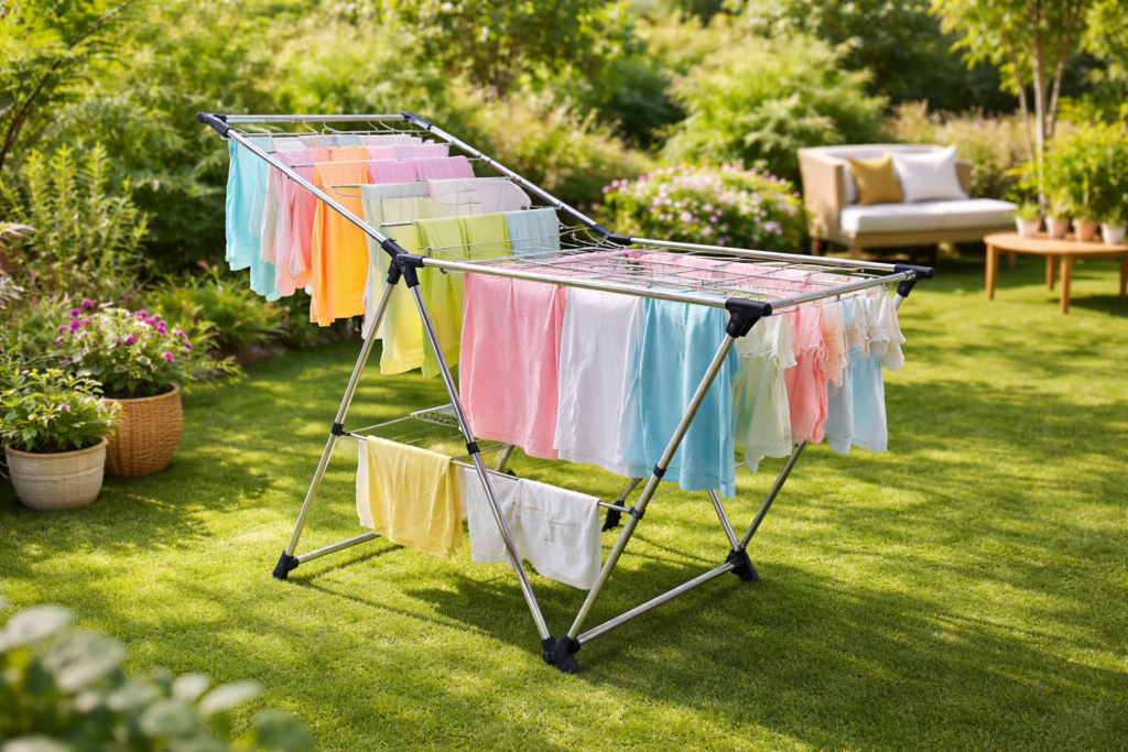 Outdoor Garden Drying Setup