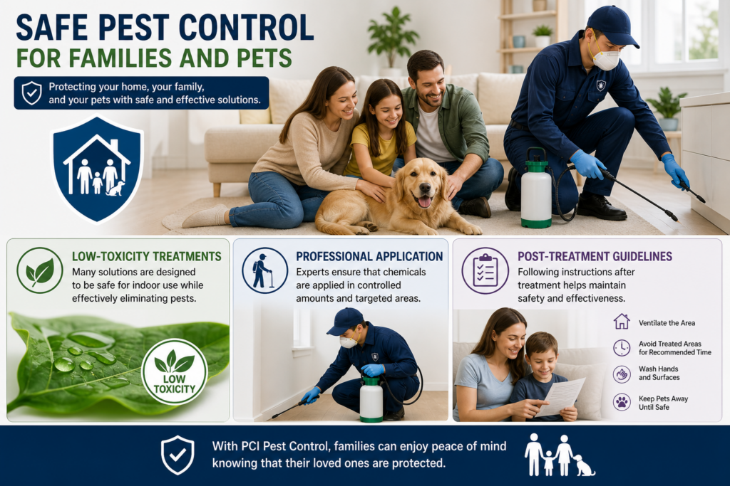 Safe Pest Control for Families and Pets
