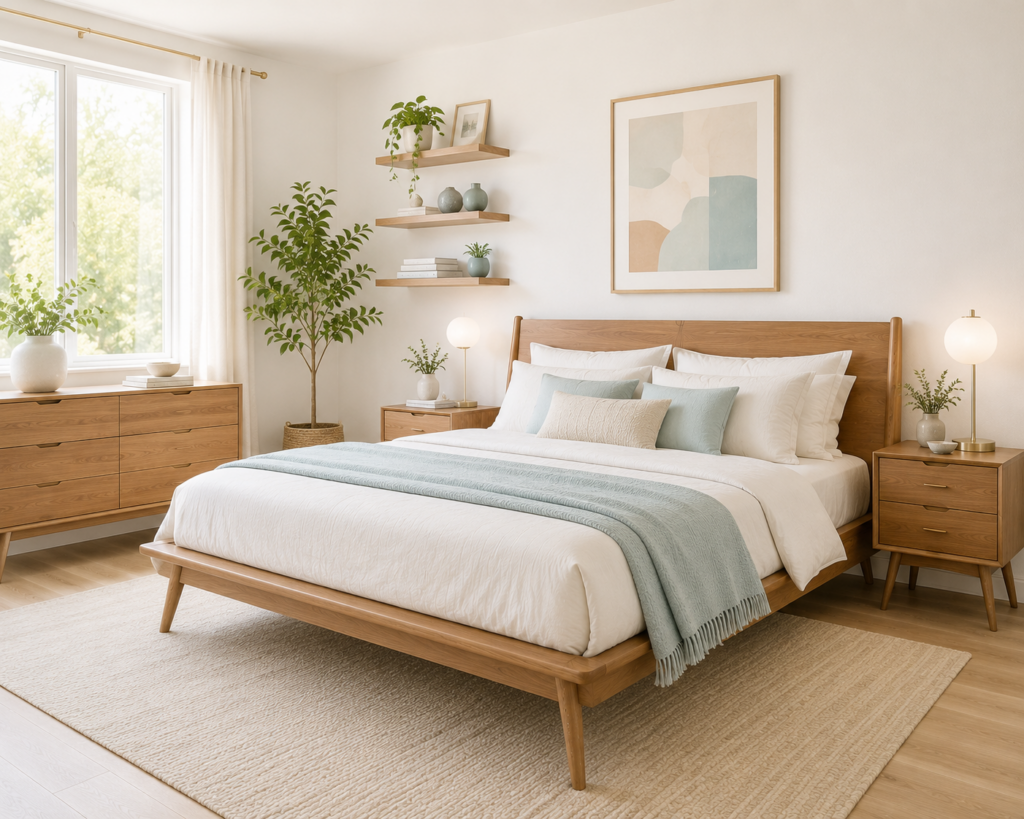 Light Colors to Open Up the Space