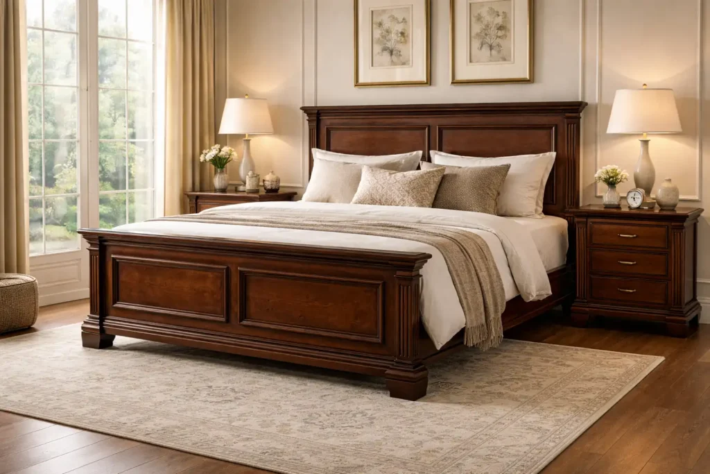 Traditional Panel Bed Design