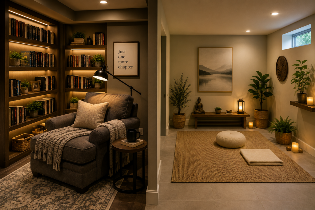Reading and Meditation Corners