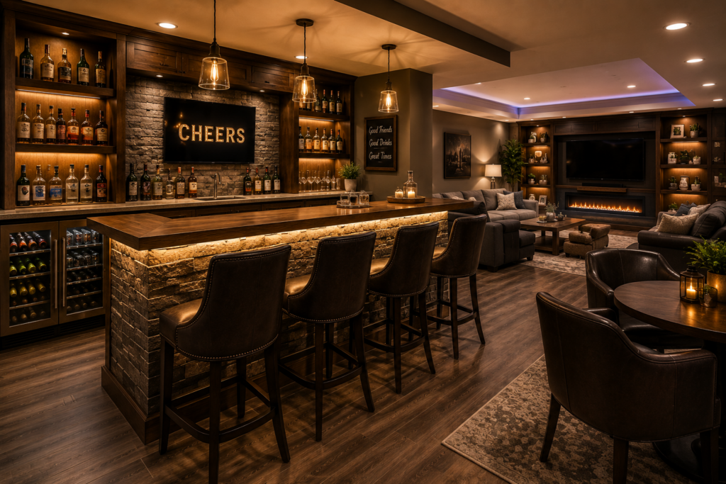 Incorporating a Home Bar