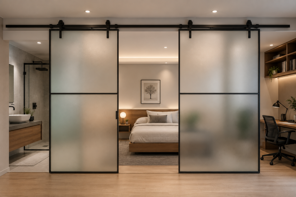 Frosted Glass Designs for Extra Privacy