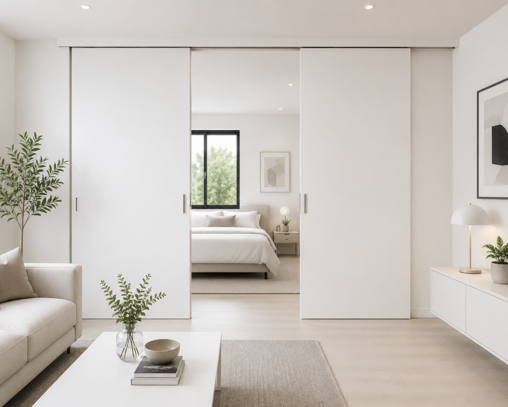 sliding partition wall