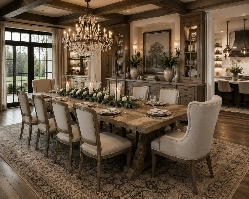 farmhouse kitchen table