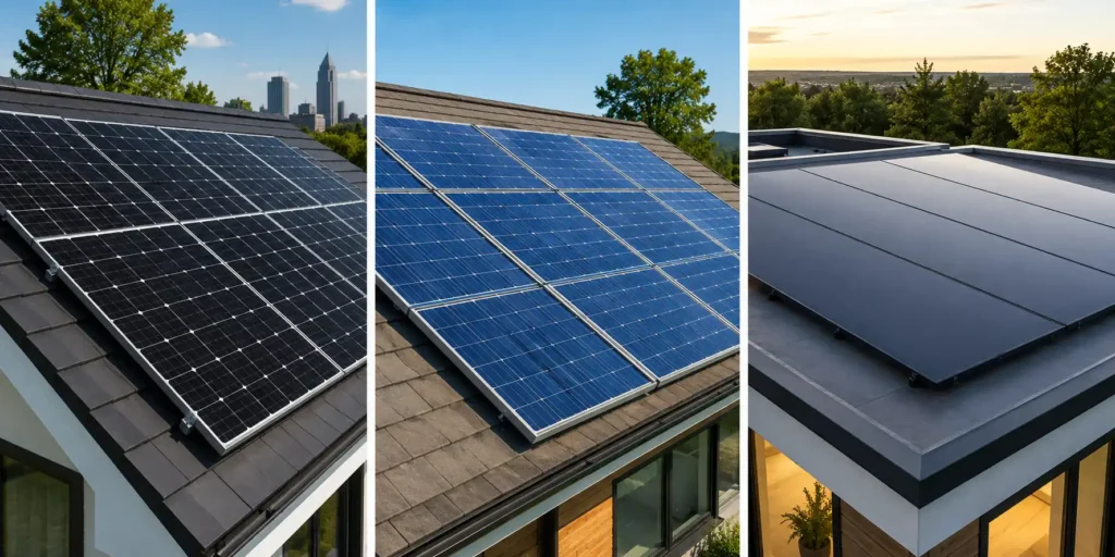 Solar Panel Installation Cost by Solar Panel Type